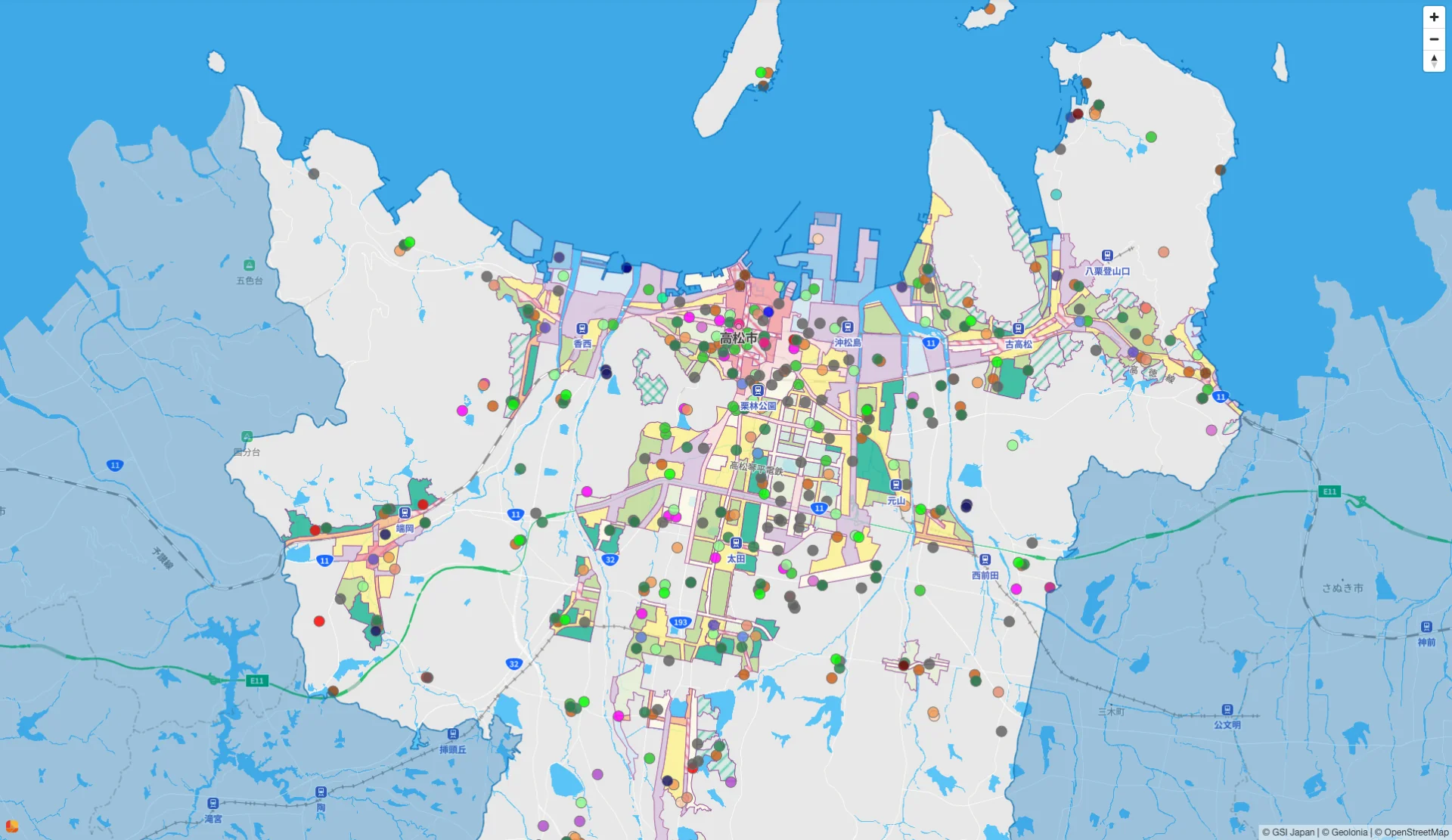 Geolonia Maps for SmartCity